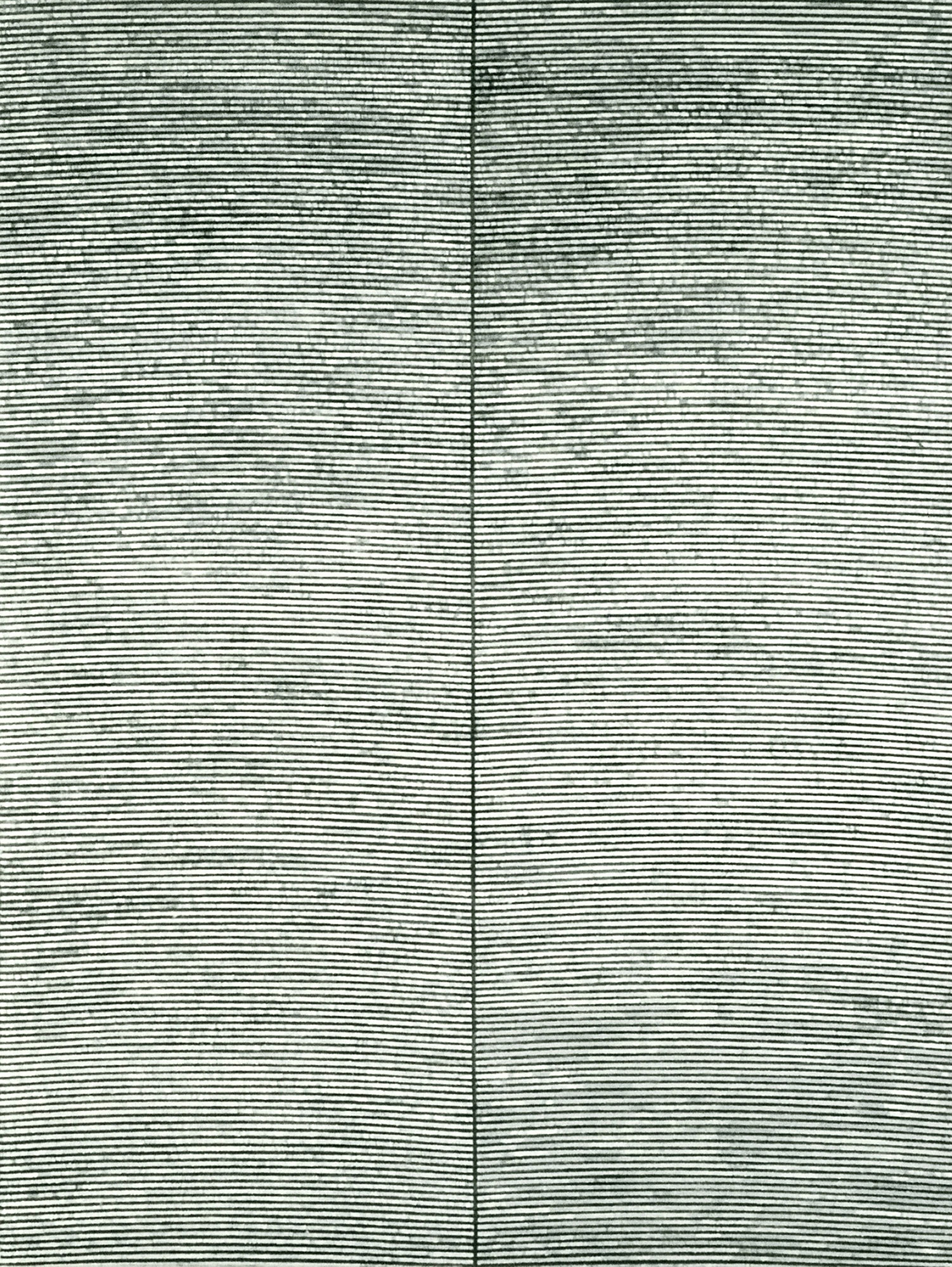 Kenneth Dingwall, Continuing, 1999, oil and graphite on canvas, 214cm x 160cm