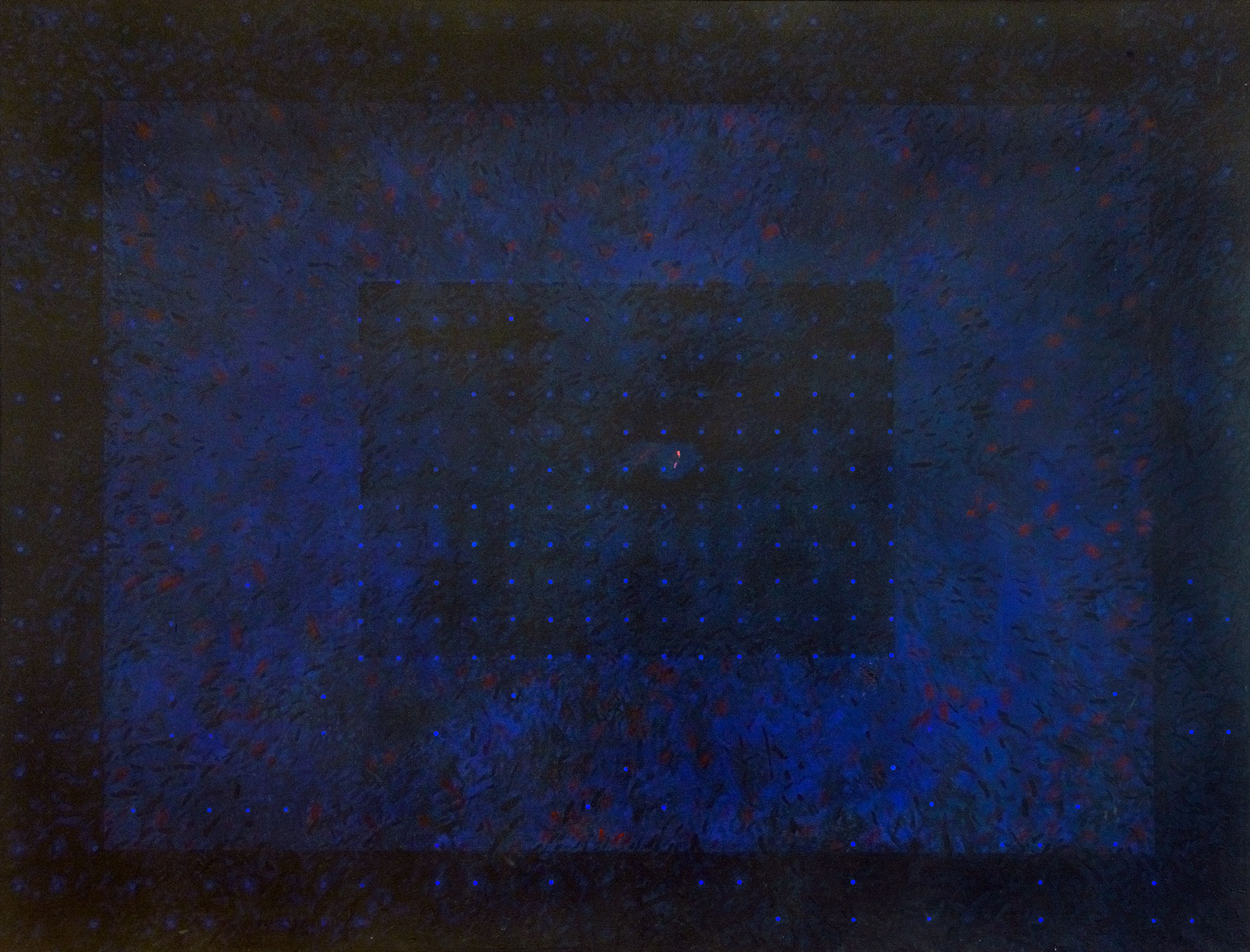 Kenneth Dingwall, Black I, 1973, acrylic on canvas, 160cm x 214cm
