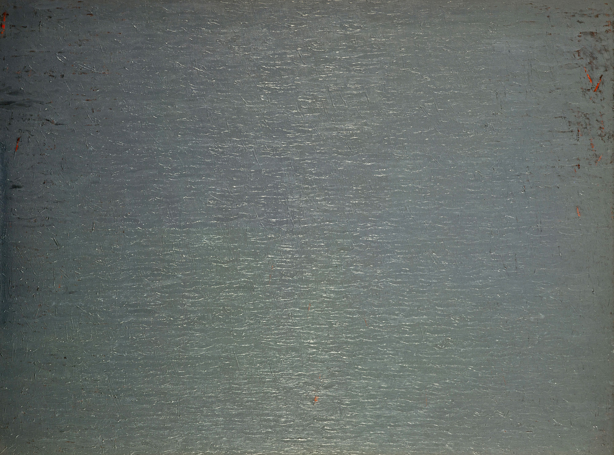 Kenneth Dingwall, Grey Surface, 1979, acrylic on canvas, 160cm x 214cm