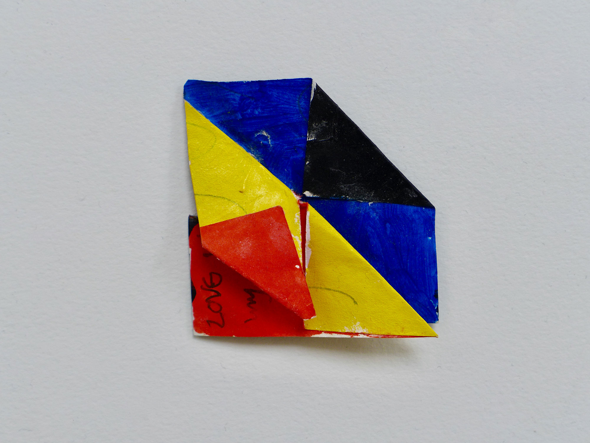 Kenneth Dingwall, Love xx, 2012, gouache on paper, 4.5cm x 4.5cm