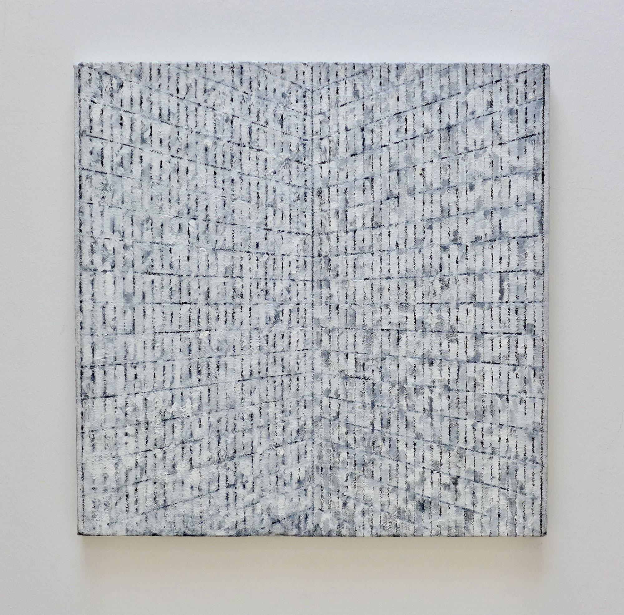 Kenneth Dingwall, Field of Balance, 2000, oil and graphite on canvas, 36cm x 36cm