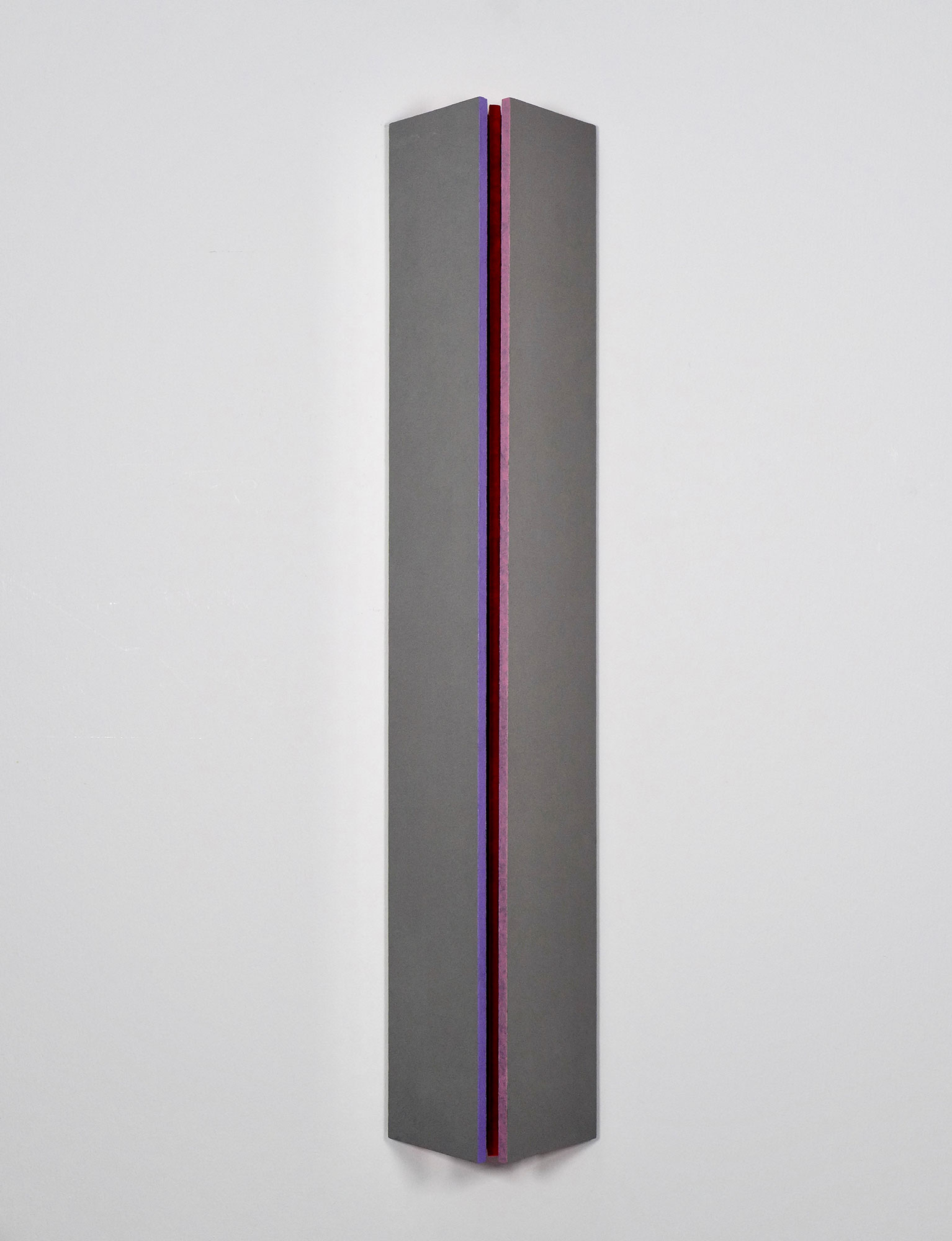 Kenneth Dingwall, Presence, 2019, acrylic on wood, 61cm x 2.5cm x 6cm