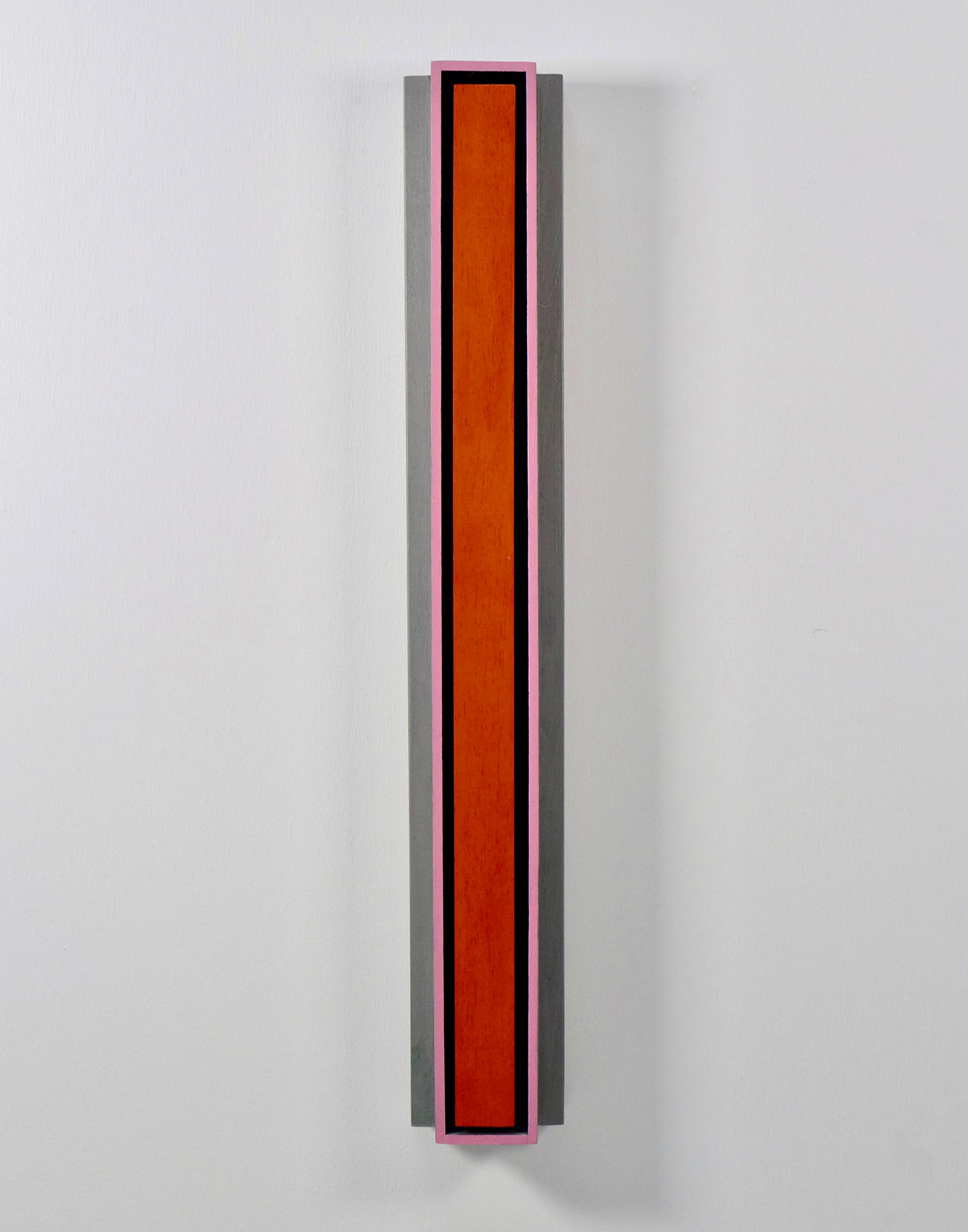 Kenneth Dingwall, Warm Front, 2009, acrylic on basswood, 61cm x 9cm x 6cm