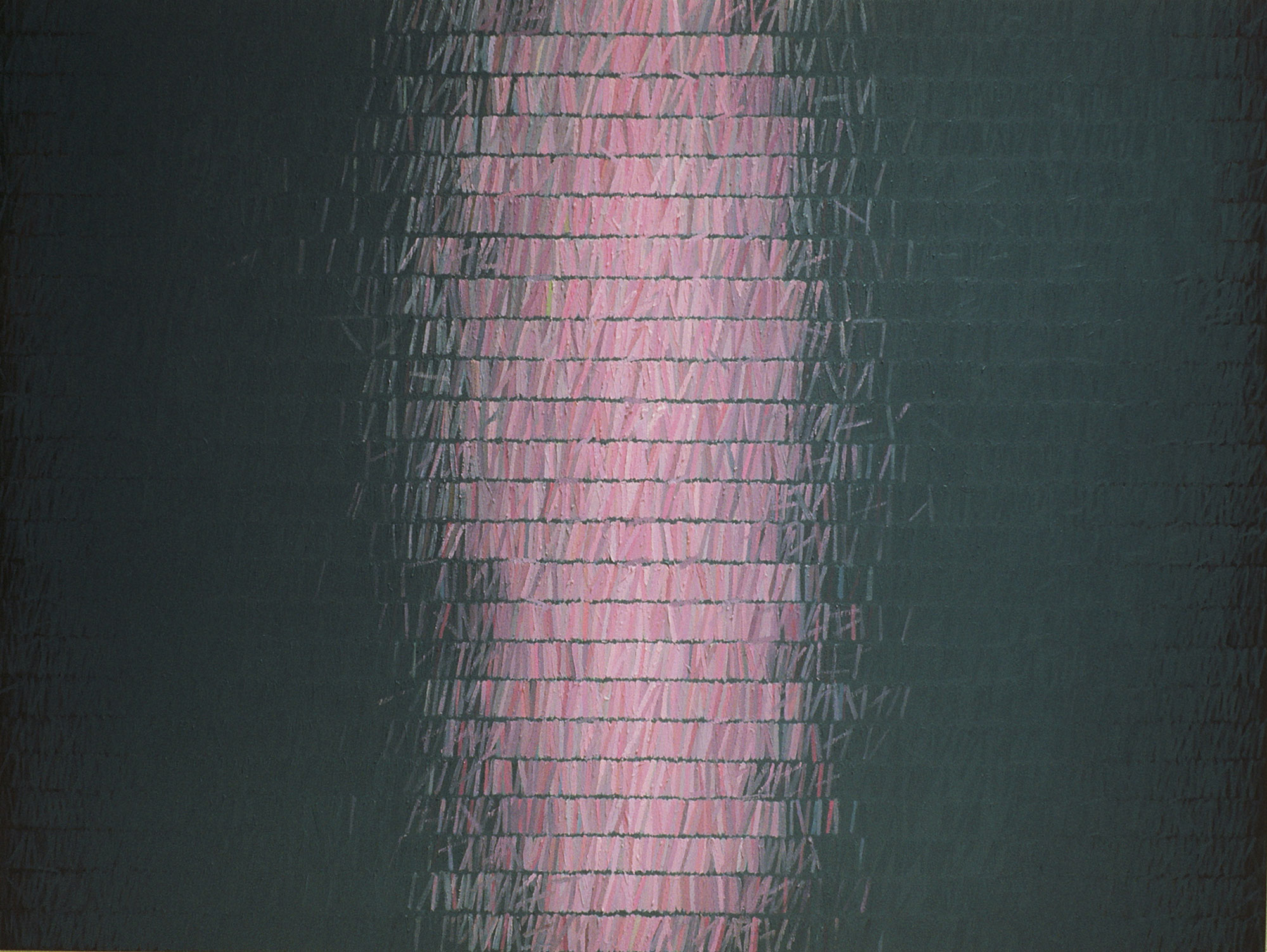Kenneth Dingwall, Distraction, 1985, oil on canvas, 160cm x 214cm